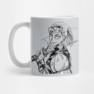 tengen uzui the sound hashira smiling Mug